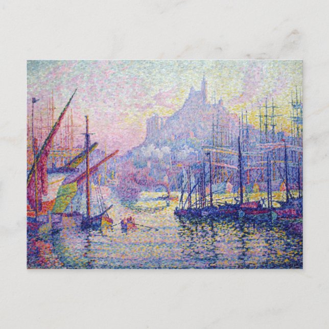 Carte Postale Peinture Paul Signac (Devant)
