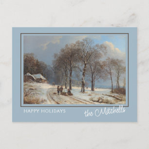 Carte Postale Peinture personnalisée de paysage de merveilleux j