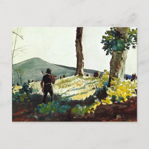Carte Postale Peinture Winslow Homer, Pionnier