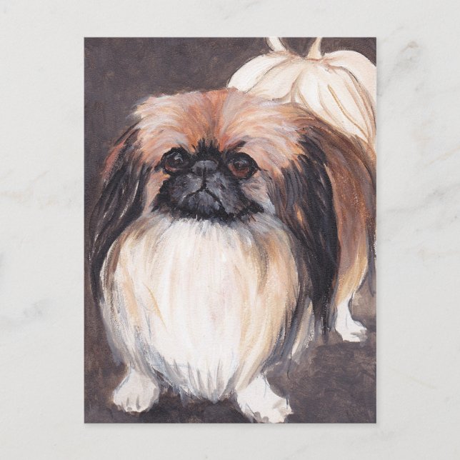 Carte postale Pekingese Dog Art (Devant)