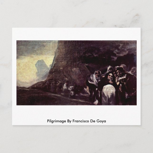 Carte Postale Pèlerinage De Francisco De Goya (Devant)