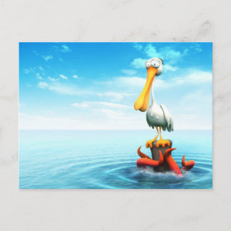 Carte Postale Pélican