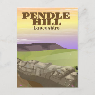 Carte Postale Pendle Hill Lancashire