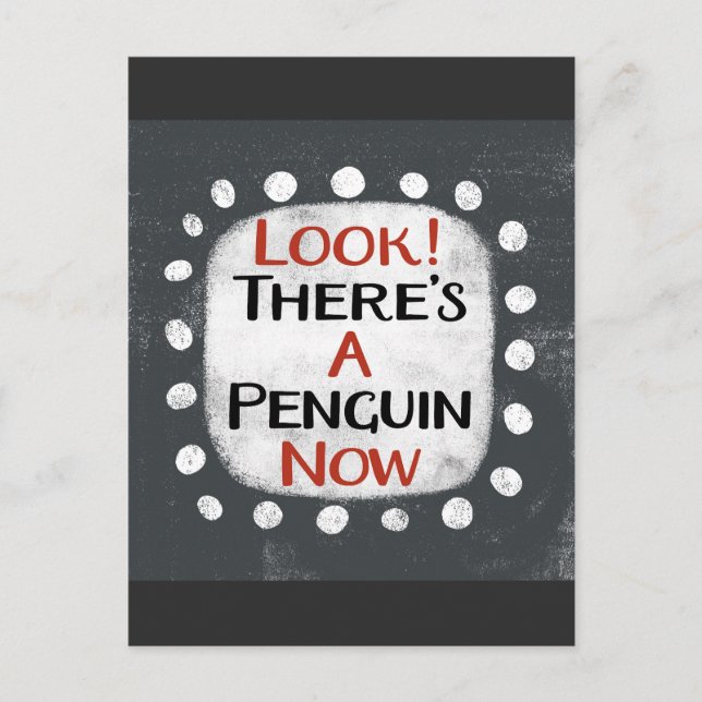 Carte postale Penguin Now (Devant)