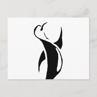 Carte Postale Penguin tribal