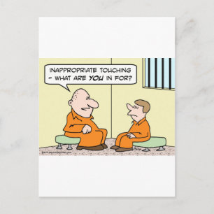Carte Postale pénitencier inapproprié