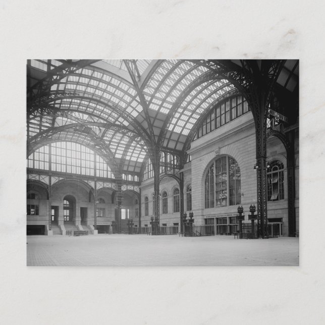 Carte Postale Penn Station Main Concourse, 1915 (Devant)