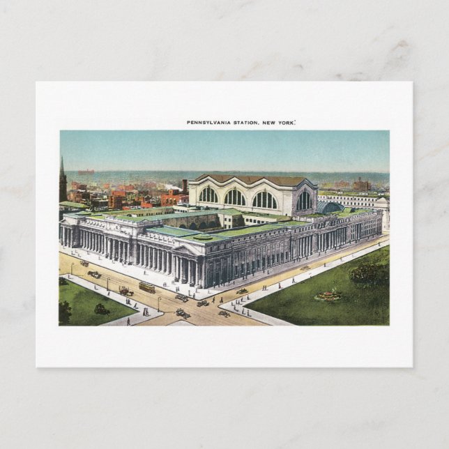 Carte Postale Penn Station, New York (Devant)