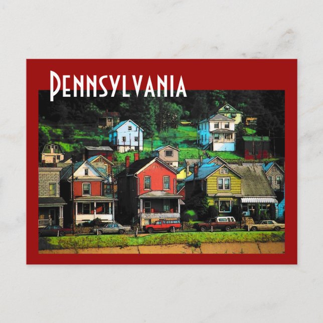 Carte postale Pennsylvania (Devant)