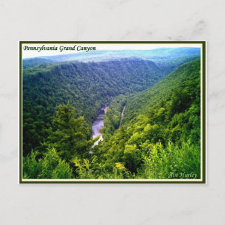 Carte Postale Pennsylvania Grand Canyon en été