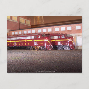 Carte Postale Pennsylvania Railroad (JTFS)Night Photo Shoot