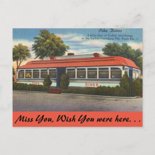 Carte Postale Pennsylvanie, Pike Diner
