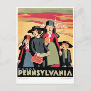 Carte Postale Pennsylvanie rurale