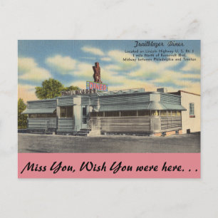 Carte Postale Pennsylvanie, Trailblazer Diner