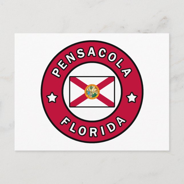 Carte Postale Pensacola Floride (Devant)