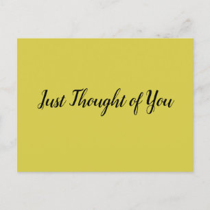 Carte postale - Pensée : et... ce grand sourire!