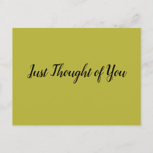 Carte postale - Pensée : Paix.