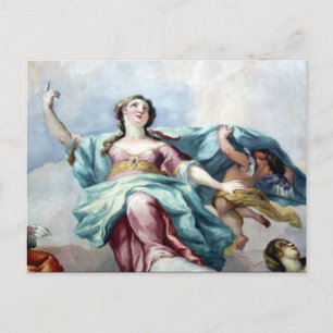Carte Postale pensées fresques