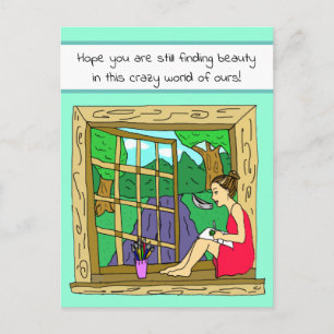 Carte Postale Penser à vous Dessin Dessin Dessin Dessin Dessin D