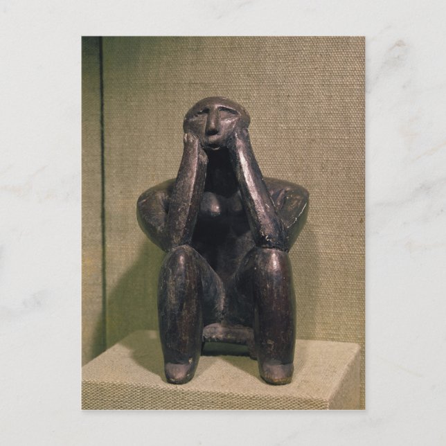 Carte Postale Penseur de Cernovoda, Hamangia Culture (Devant)