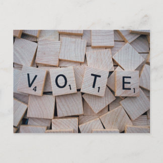Carte Postale Pensez à voter