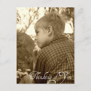 Carte Postale Pensez à vous