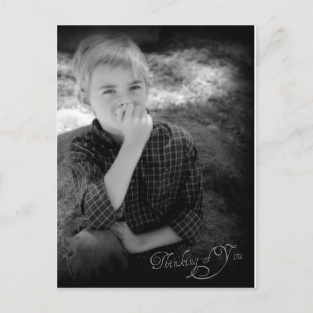 Carte Postale Pensez à vous (Devant)