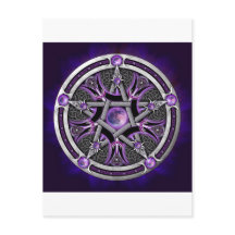 Pentacle De La Lune Violette