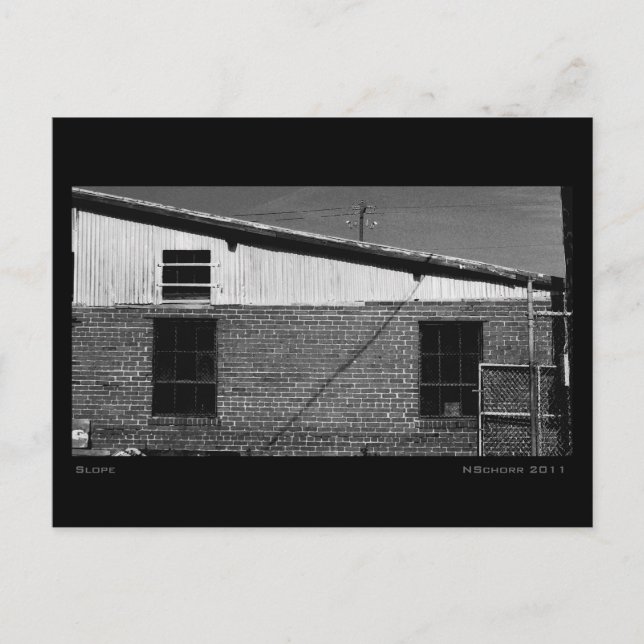 Carte Postale Pente Urbaine Industrielle Digital Fine Art Paysag (Devant)