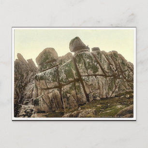 Carte Postale Penzance, Logan Rock, Cornwall, Angleterre classiq