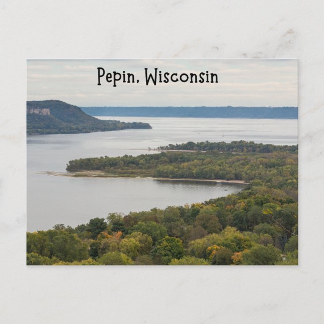 Carte postale Pepin Wisconsin (Devant)