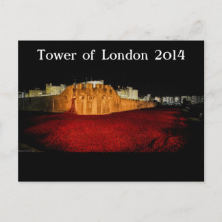 Carte Postale Pépites à la Tour de Londres - Night Panorama