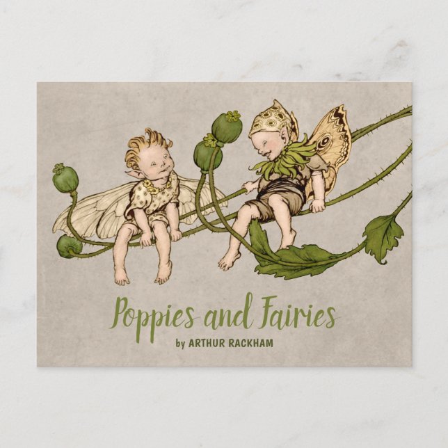 Carte Postale Pépites et fées Rackham Shakespeare CC1258 (Devant)