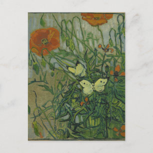Carte Postale Pépites et papillons de Vincent Van Gogh