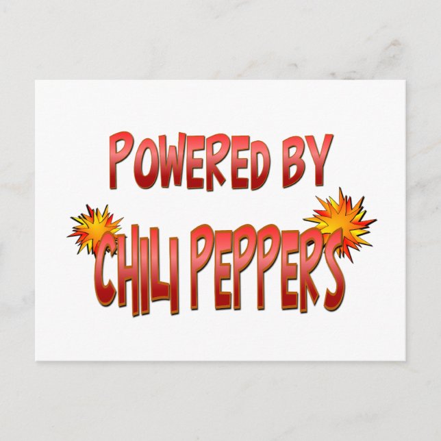 Carte Postale Pepper chili (Devant)
