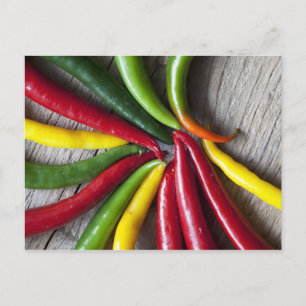 Carte Postale Peppers chili