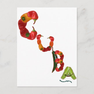 Carte Postale Peppers Chili Cuba