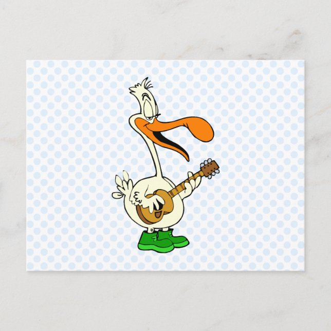 Carte Postale Peppy Pelican (Devant)
