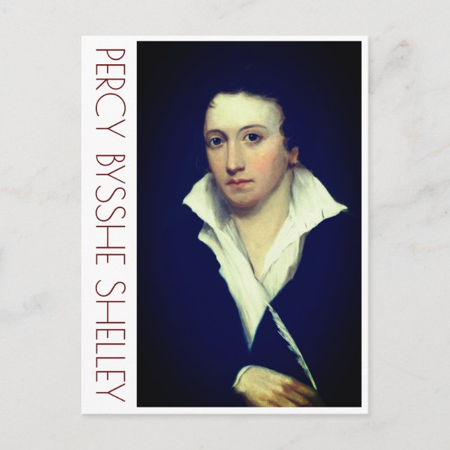 Carte Postale Percy Bysshe Shelley (Devant)