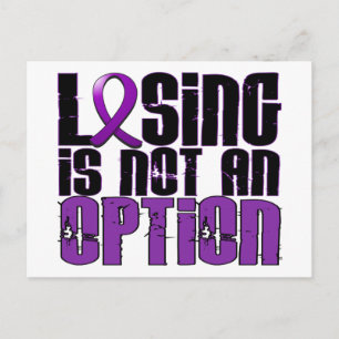 Carte Postale Perdre N'Est Pas Une Option Lupus