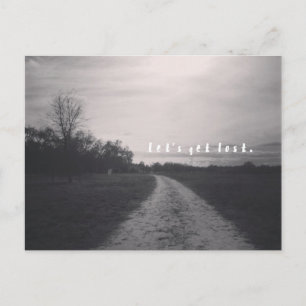 Carte postale perdue