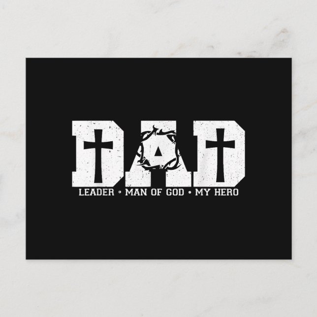 Carte Postale Père béni Papa Papa Croix Père religieux chrétien  (Devant)