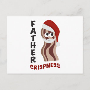 Carte Postale Père Crise ! Bacon