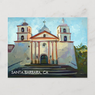 Carte Postale Père Noël Barbara Mission