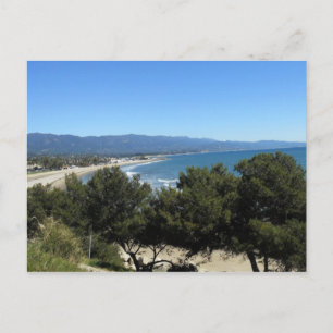 Carte Postale père Noël Barbara respire