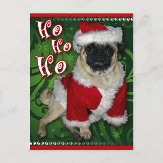 Carte postale père Noël Carlin