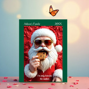 Carte Postale Père Noël cool