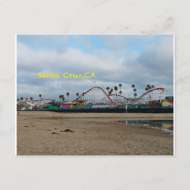 Carte Postale Père Noël Cruz Californie (Devant)