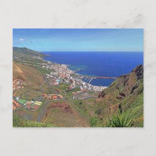 Carte Postale père Noël Cruz de La Palma Canaries Espagne
