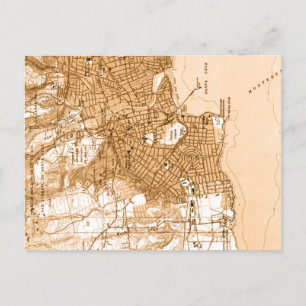 Carte postale père Noël Cruz vintage